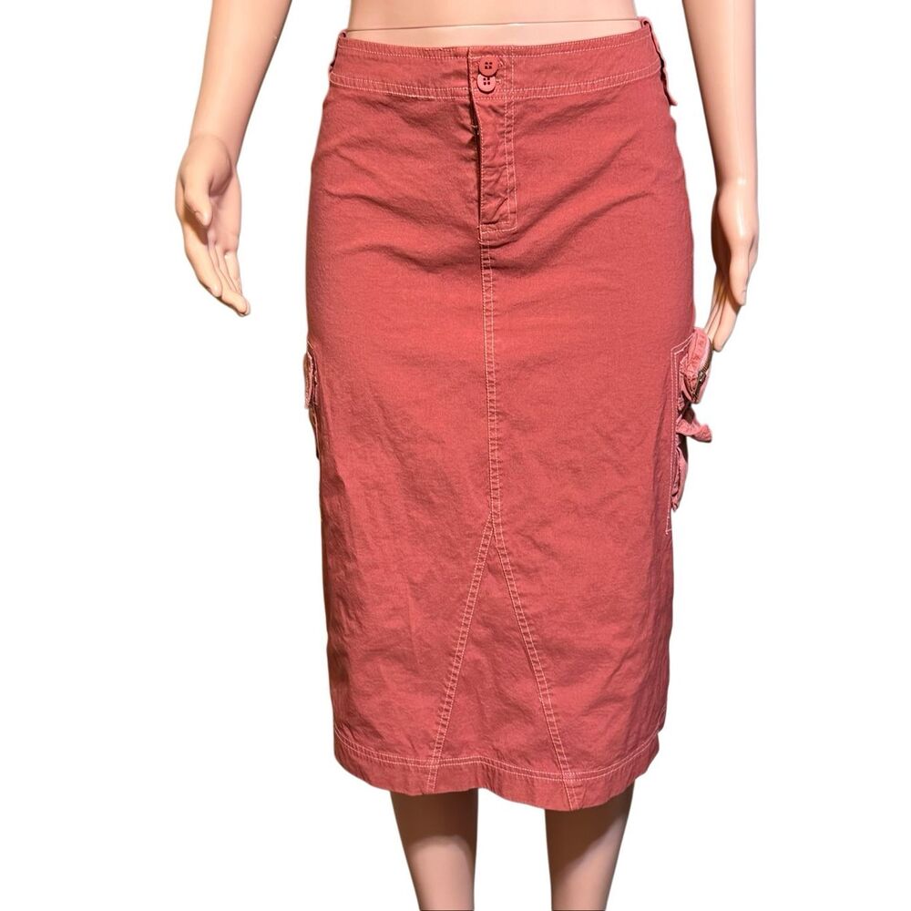 Pulp women's midi cargo skirt M